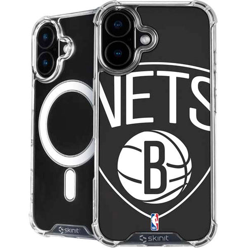 NBA Brooklyn Nets Large Logo iPhone 17 MagSafe Case