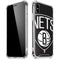 NBA Brooklyn Nets Large Logo iPhone X/XS Clear Case