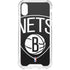 NBA Brooklyn Nets Large Logo iPhone XS Clear Case