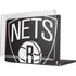 NBA Brooklyn Nets Large Logo MacBook Pro 14in (2021-24) Case plus Skin
