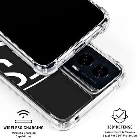NBA Brooklyn Nets Large Logo Moto G Power 5G (2024) Clear Case