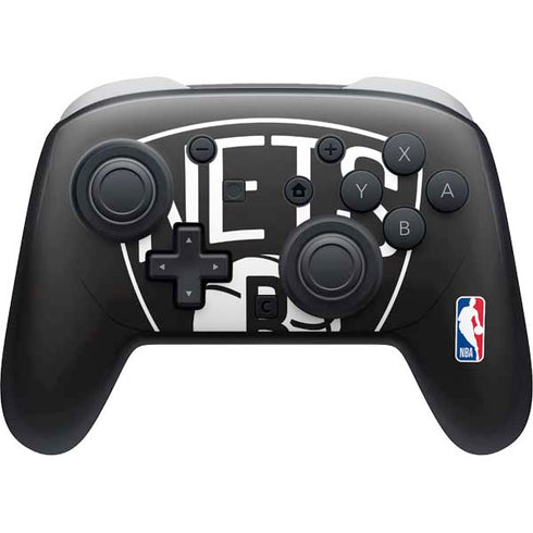 NBA Brooklyn Nets Large Logo Nintendo Skins