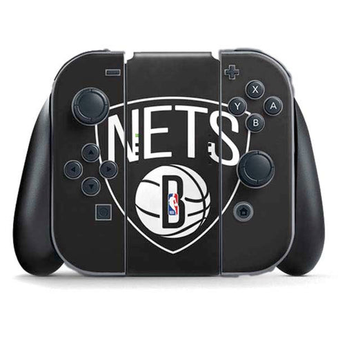 NBA Brooklyn Nets Large Logo Nintendo Skins