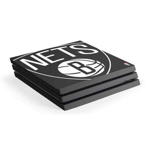 NBA Brooklyn Nets Large Logo PlayStation PS4 Skins