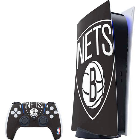 NBA Brooklyn Nets Large Logo PlayStation PS5 Skins