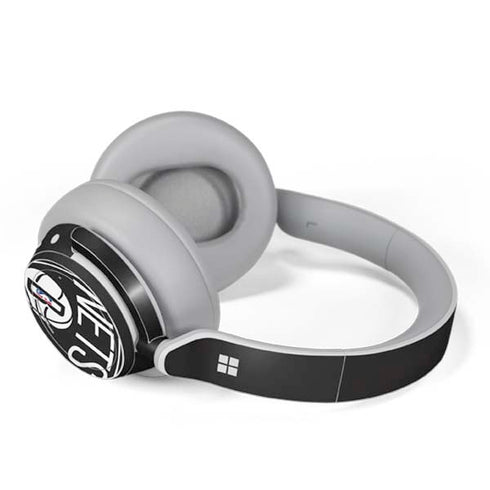 NBA Brooklyn Nets Large Logo Surface Headphones Skin
