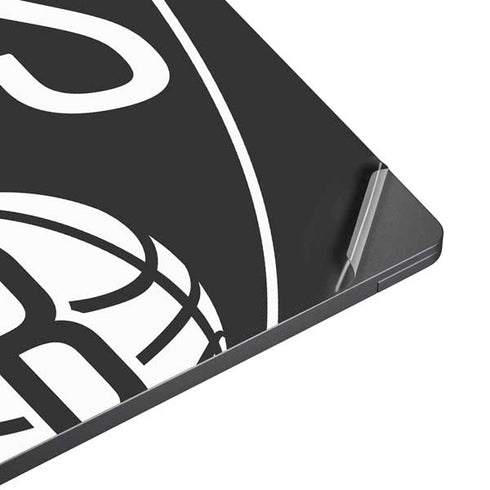 NBA Brooklyn Nets Large Logo Surface Laptop 7 13.8in Skin