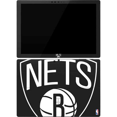 NBA Brooklyn Nets Large Logo Surface Pro 7 Skin