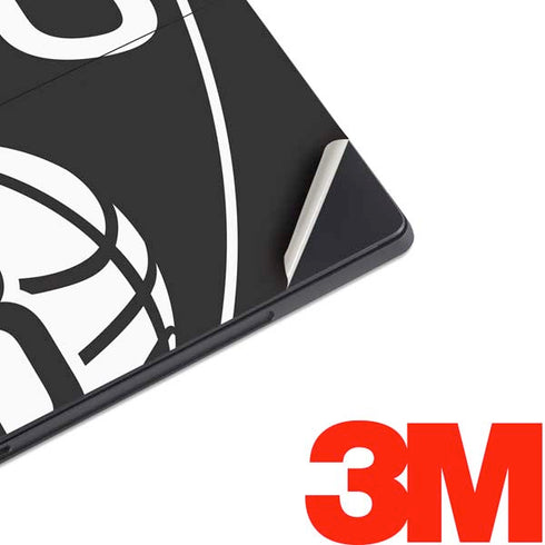 NBA Brooklyn Nets Large Logo Surface Pro 7 Skin