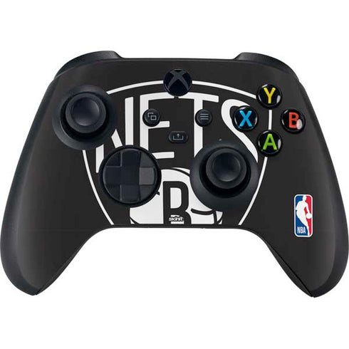 NBA Brooklyn Nets Large Logo XBox Series X Digital Edition Bundle Skin