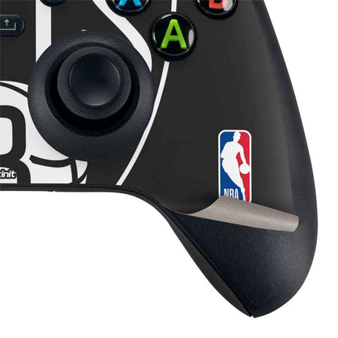NBA Brooklyn Nets Large Logo XBox Series X Digital Edition Bundle Skin