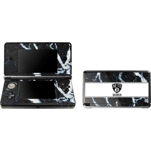 NBA Brooklyn Nets Marble Nintendo Skins