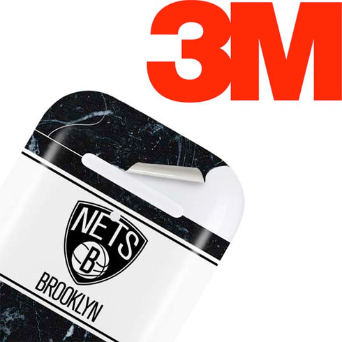 NBA Brooklyn Nets Marble Apple AirPods Skin