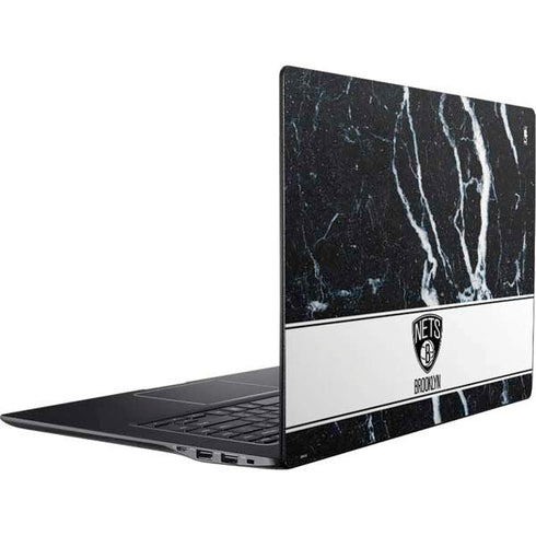 NBA Brooklyn Nets Marble Ativ Book 9 (15.6in 2014) Skin