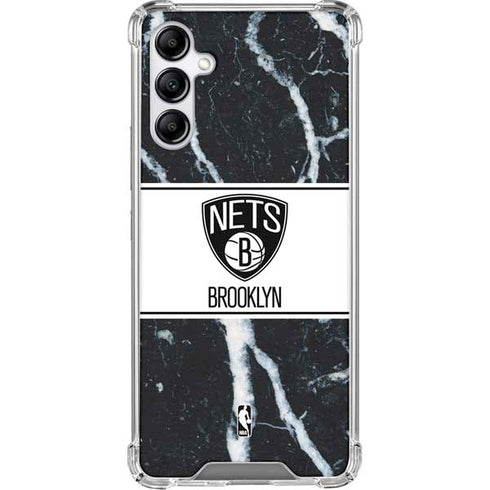 NBA Brooklyn Nets Marble Gabb Phone 4 Clear Case