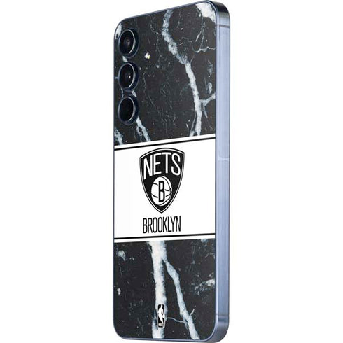 NBA Brooklyn Nets Marble Galaxy A36 5G Skin