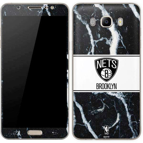 NBA Brooklyn Nets Marble Galaxy J7 Skin