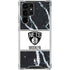 NBA Brooklyn Nets Marble Galaxy S23 Ultra Clear Case