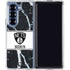 NBA Brooklyn Nets Marble Galaxy Z Fold6 Clear Case