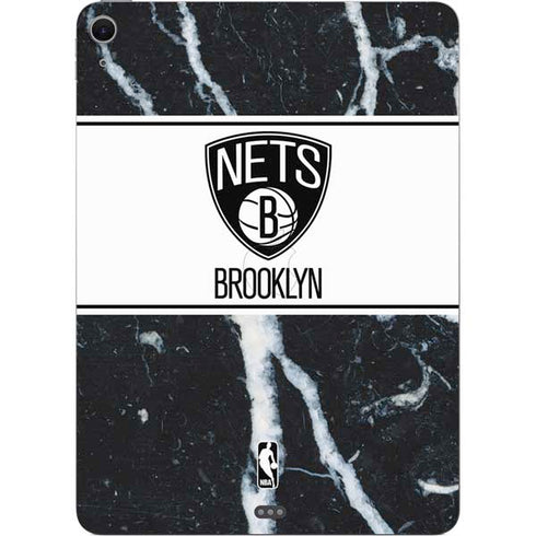 NBA Brooklyn Nets Marble Apple iPad Air Skin