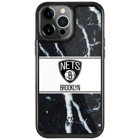 NBA Brooklyn Nets Marble iPhone Cases