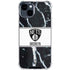 NBA Brooklyn Nets Marble iPhone 15 Clear Case