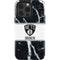 NBA Brooklyn Nets Marble iPhone 15 Pro Impact Case
