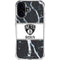 NBA Brooklyn Nets Marble iPhone 16 Clear Case