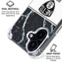 NBA Brooklyn Nets Marble iPhone 16 Clear Case