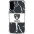 NBA Brooklyn Nets Marble iPhone 16 Plus Clear Case