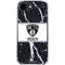 NBA Brooklyn Nets Marble iPhone 16e Clear Case
