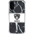 NBA Brooklyn Nets Marble iPhone 17 Clear Case