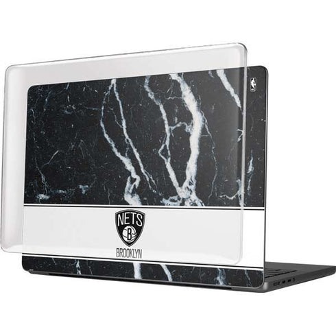NBA Brooklyn Nets Marble MacBook Pro 14in (2021-24) Case plus Skin