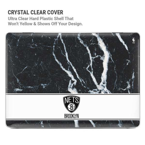 NBA Brooklyn Nets Marble MacBook Pro 14in (2021-24) Case plus Skin