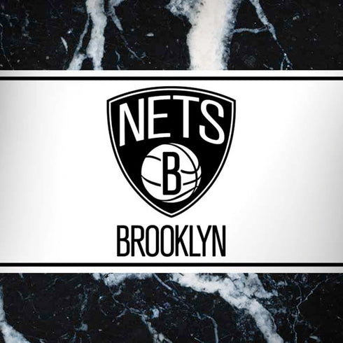 NBA Brooklyn Nets Marble Moto G6 Skin