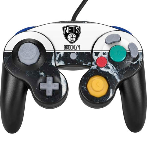 NBA Brooklyn Nets Marble Nintendo Skins