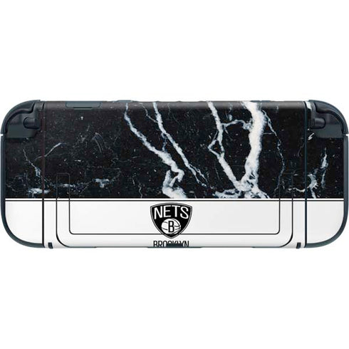 NBA Brooklyn Nets Marble Nintendo Switch 2 (2025) with Joy-Con Skin
