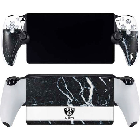 NBA Brooklyn Nets Marble PlayStation Portal Remote Player Skin