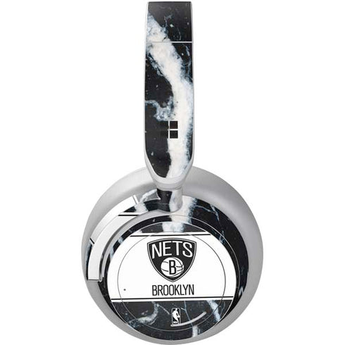 NBA Brooklyn Nets Marble Surface Headphones Skin