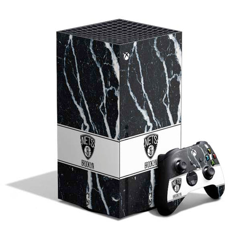 NBA Brooklyn Nets Marble XBox Series X Digital Edition Bundle Skin