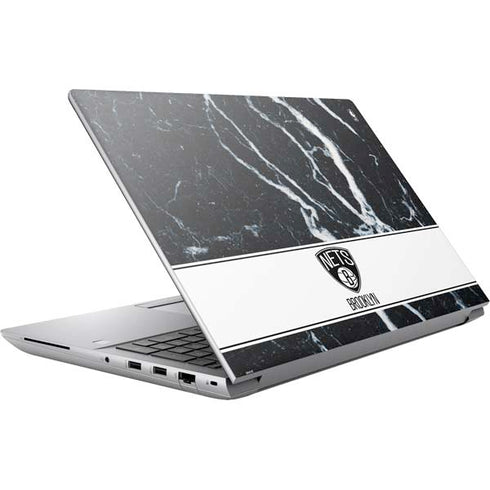 NBA Brooklyn Nets Marble HP ZBook Fury 16 G10 Skin