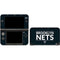 NBA Brooklyn Nets Standard - Black 3DS XL 2015 Skin