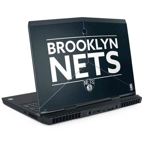 NBA Brooklyn Nets Standard - Black Dell Alienware Skin