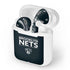 NBA Brooklyn Nets Standard - Black Apple AirPods Skin