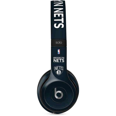 NBA Brooklyn Nets Standard - Black Beats Solo 2 Wired Skin