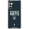 NBA Brooklyn Nets Standard - Black Gabb Phone 4 Clear Case