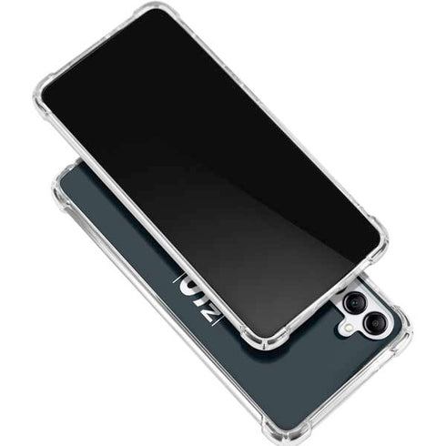 NBA Brooklyn Nets Standard - Black Gabb Phone 4 Clear Case