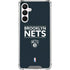 NBA Brooklyn Nets Standard - Black Galaxy A16 5G Clear Case