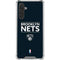 NBA Brooklyn Nets Standard - Black Galaxy A17 Clear Case