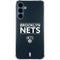 NBA Brooklyn Nets Standard - Black Galaxy A35 5G Clear Case